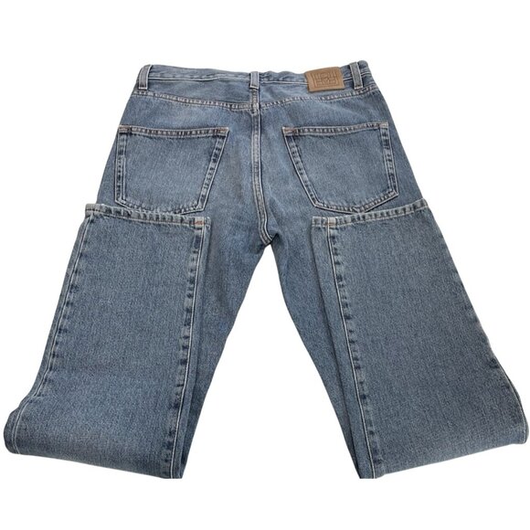 Toteme Blue Straight Leg Jeans - Picture 4 of 7